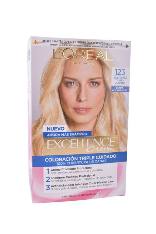 Tintura Excellence Kit 123