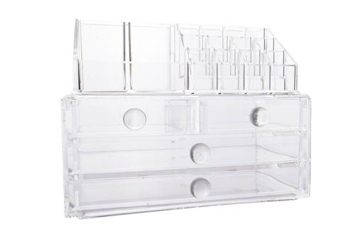Organizador Acrílico con Cajones p/Make up