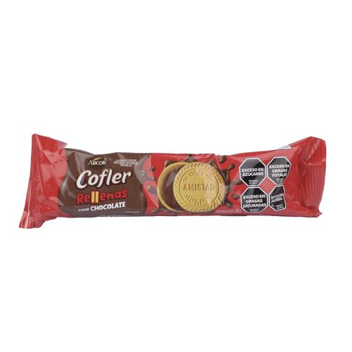 Galletas Cofler Relleno Chocolate 85G
