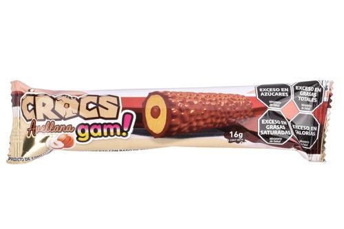 Malvaviscos Gam Crocs Avellana 16G