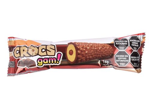 Malvaviscos Gam Crocs Chocolate 16G