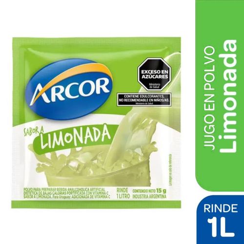 Jugo Arcor en Polvo Limonada 15G