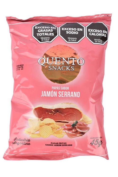 Papas Fritas Quento Jamon Serrano 45G