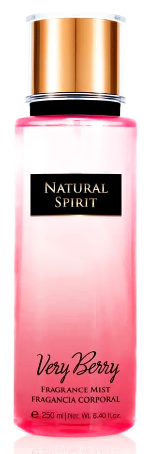 Body Splash Natural Spirit Very Berry 250ML