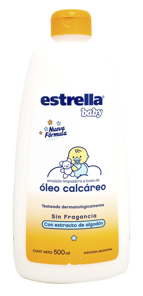 Oleo Calcáreo Estrella Baby s/Fragancia 500ML
