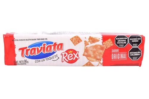 Galletas Traviata Crac Rex Original 96G