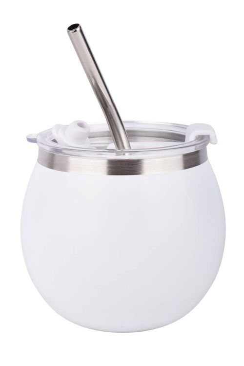 Mate Vaso Steel Bombe Tapa Bombilla