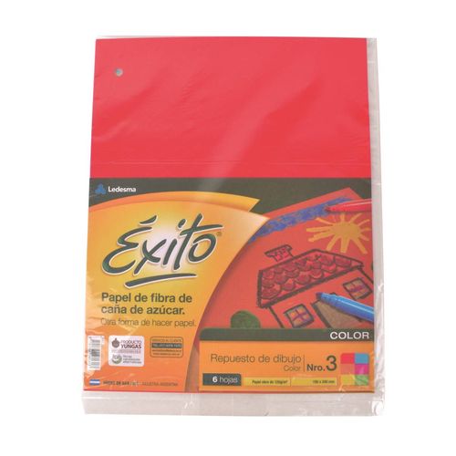 Repuesto Exito N3 Dibujo 6Hj Color