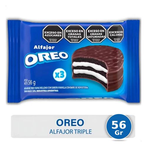 Alfajor Oreo Triple 56G