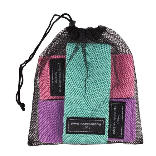 Bandas Elásticas para Gym 3 Intensidades 4Pz