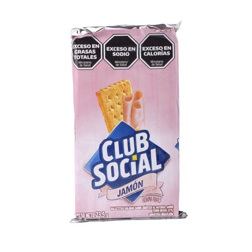 Galletas Club Social Jamón 24G