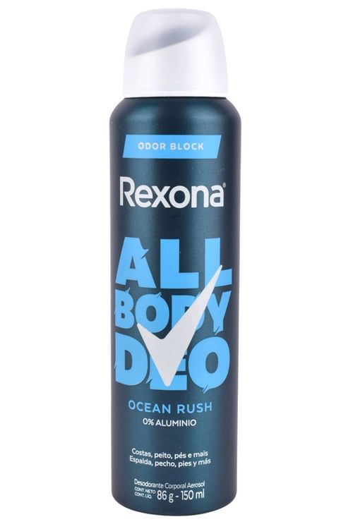 Desodorante Rexona Aero AOB Ocean Rush 150ML