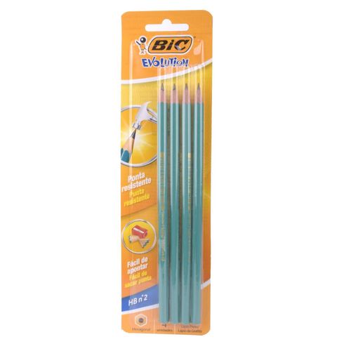 Lápices Bic Grafito Flow pack 4