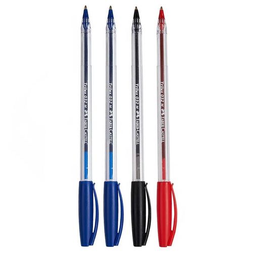 Bolígrafos Trilux Azul-Surtidos Flow Pack 4