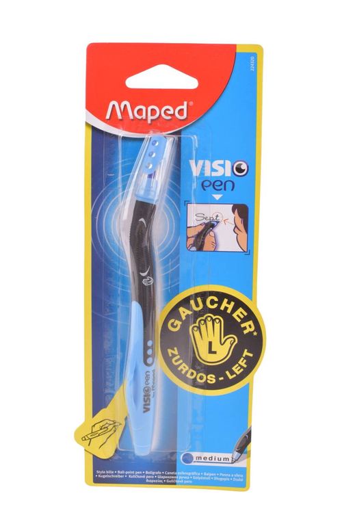 Bolígrafo Maped para Zurdo Azul Blister