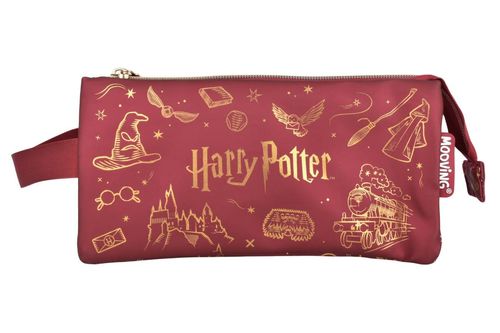 Cartuchera Mooving Cuadruple Harry Potter