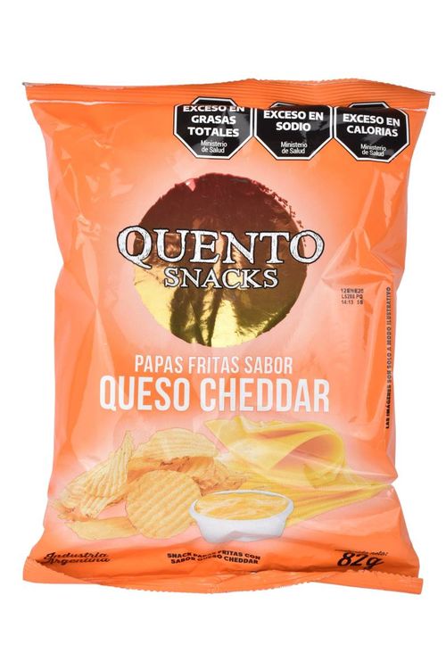 Papas Fritas Quento Queso Cheddar 82G