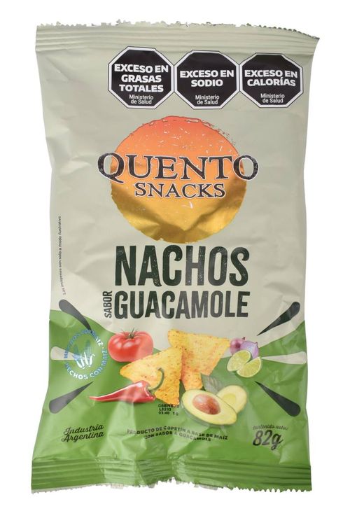 Nachos Fritos Quento Guacamole 82G