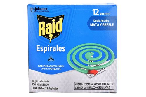 Espirales Raid Verde Estuche 12Un