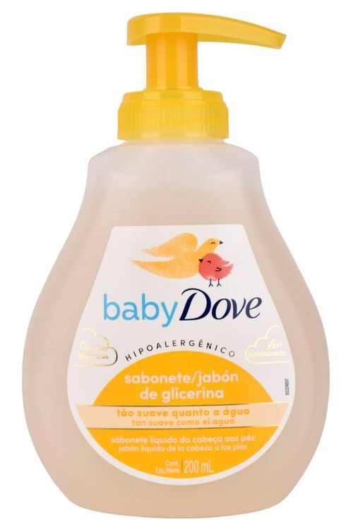 Jabón Líquido Dove Baby Glicerina 200ML