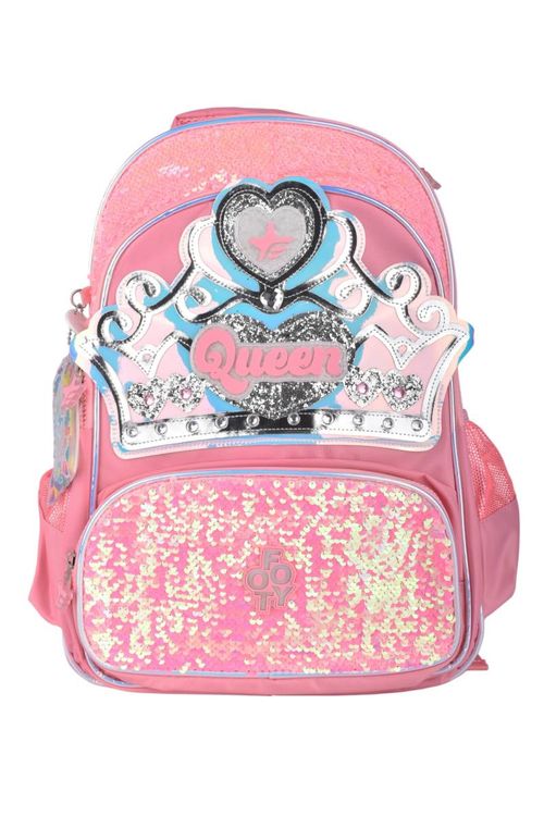 Mochila Espalda Footy 18" Queen Luz Led
