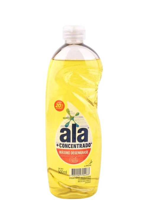 Detergente Ala Bot Limón 500ML