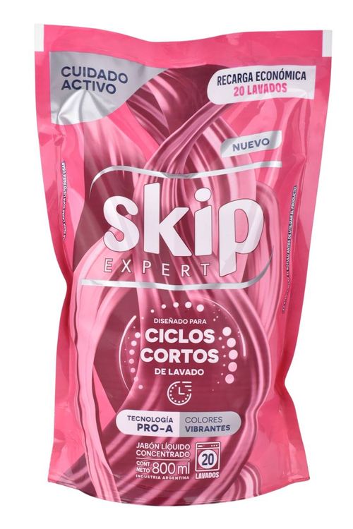 Jabón Líquido Skip Concentrado Be Cuidado DP 800ML