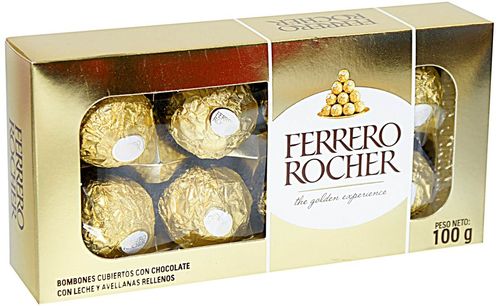 Bombones Ferrero Rocher Caja 100G 8