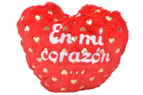 Peluche Phiphi Toys Corazón Reversible 2 Frases 25CM