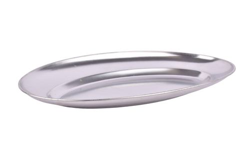 Bandeja Oval Acero Inoxidable 25CM