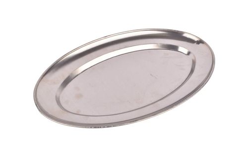 Bandeja Oval Acero 30CM