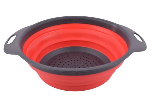 Colador Plegable Silicona 24x29.5CM