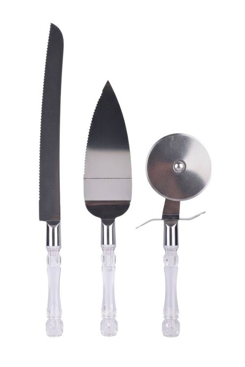 Espátula Repostera Set de Acero 3Pz