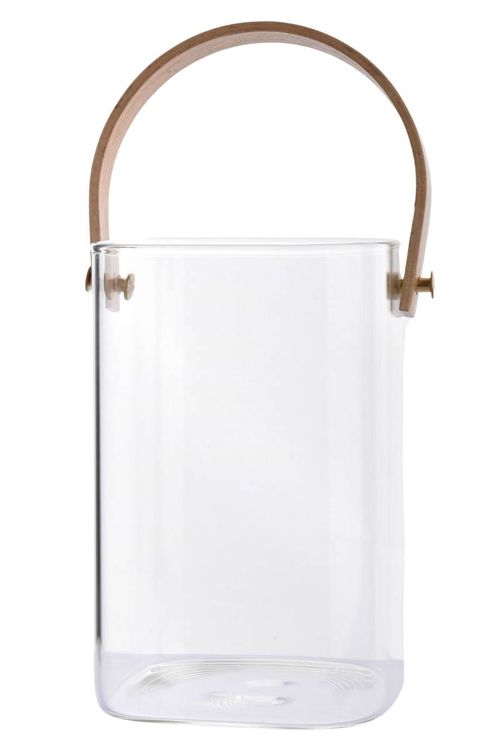 Hielera de Vidrio Mango Bamboo 10x14cm