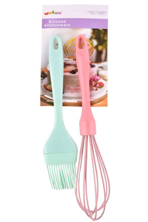 Batidor con Pincel 24/26CM 2Pz