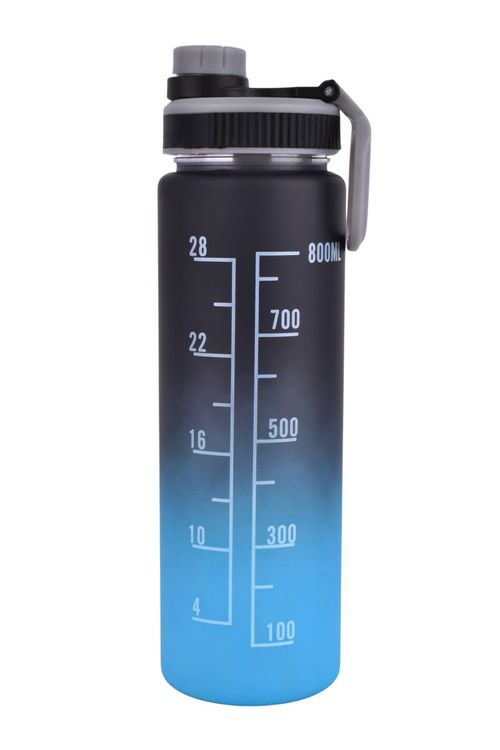 Botella Plástica Tubo Refiger.Bicolor 800ML