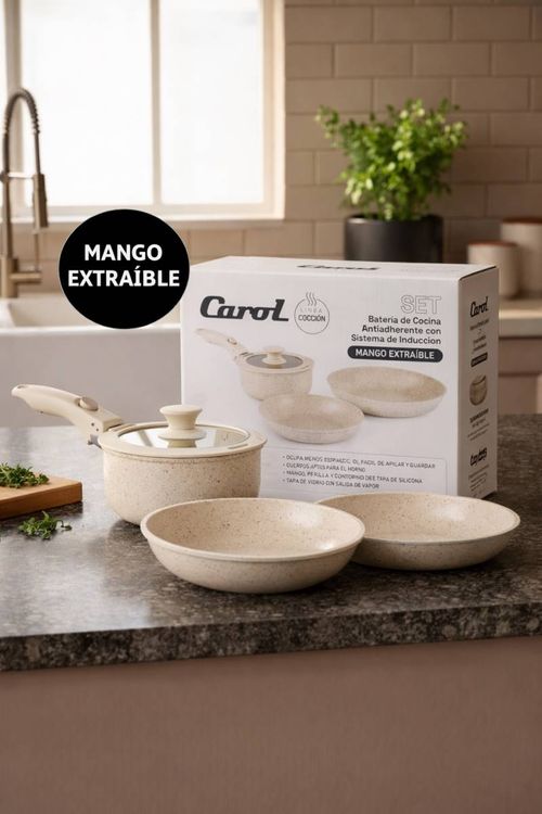 Batería de Cocina Carol 5 en 1