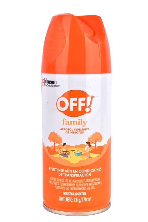 Repelente Off Aero Family 170ML