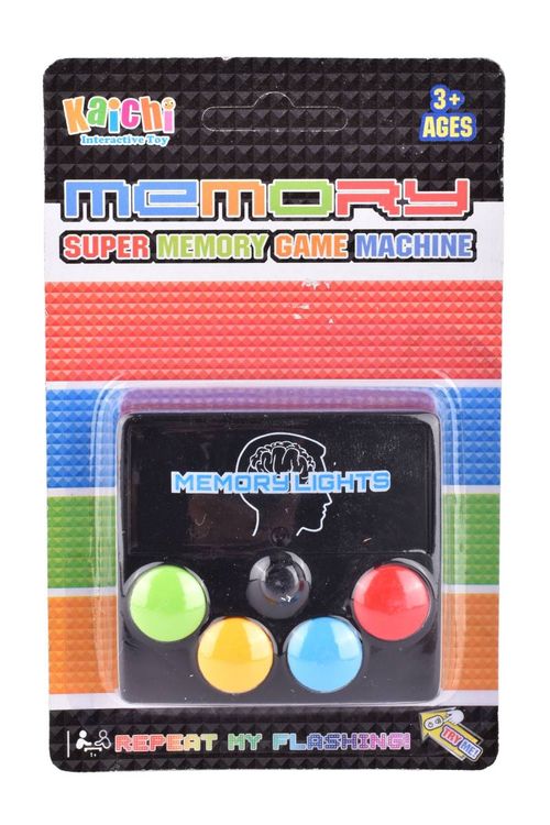 Juego de Memoria con Luz y Sonido