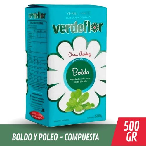 Yerba Verdeflor Boldo 500G
