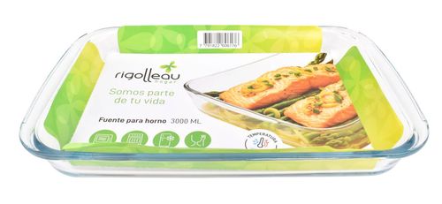 Fuente Rigolleau Rectangular 52x236x393mm 3000ML