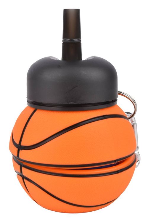 Botella Silicona Plegable Basquet 500ML