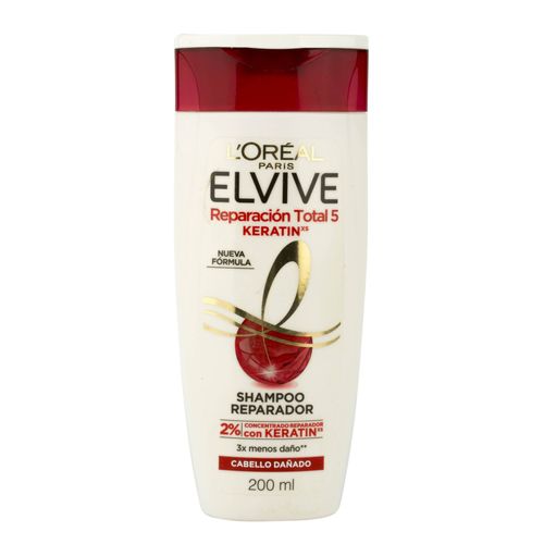 Shampoo Elvive RT5+ Keratina 200ML