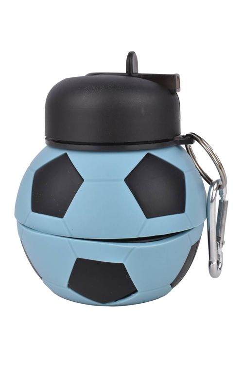 Botella Silicona Plegable Futbol 550ML