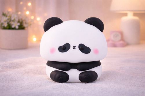 Lámpara Velador Oso Panda 10x11cm