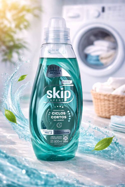 Jabón Líquido Skip Concentrado Botella 800ML