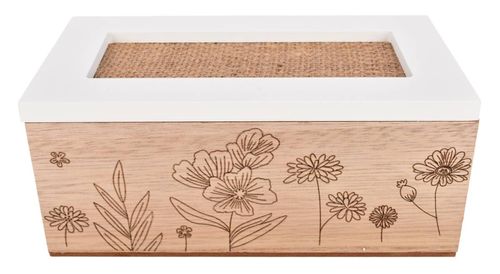 Caja de Té Madera 16x9x7cm