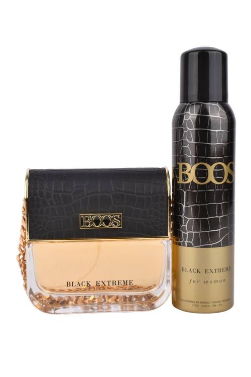 Eau de Parfum Boos Black Extreme + Desodorante
