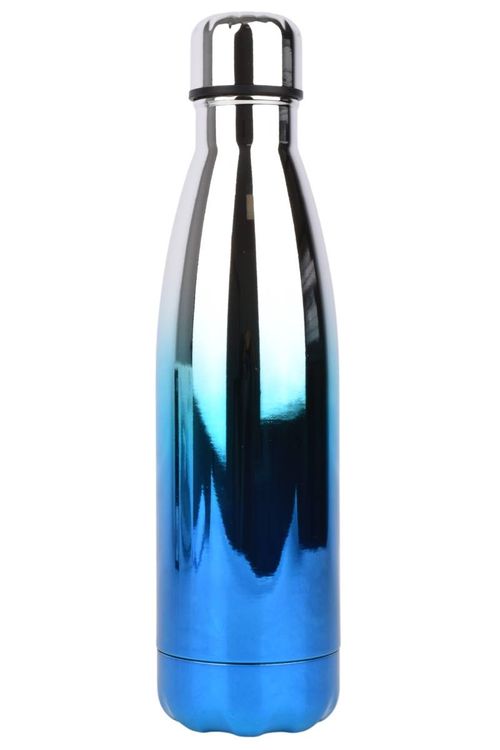 Botella Steel Tornasolada Metalizada 500ML