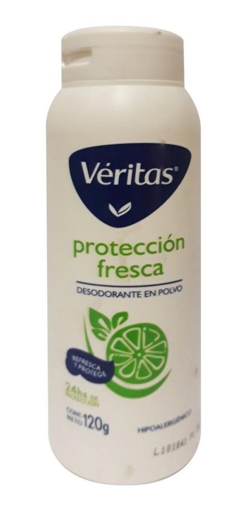Talco Pédico Véritas Protección Fresca 120G